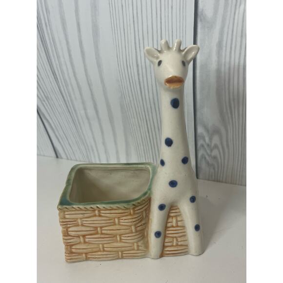 Adorable MCM Baby Giraffe Plantar/Jewelry Holder - Made in Japan - Picture 2 of 6